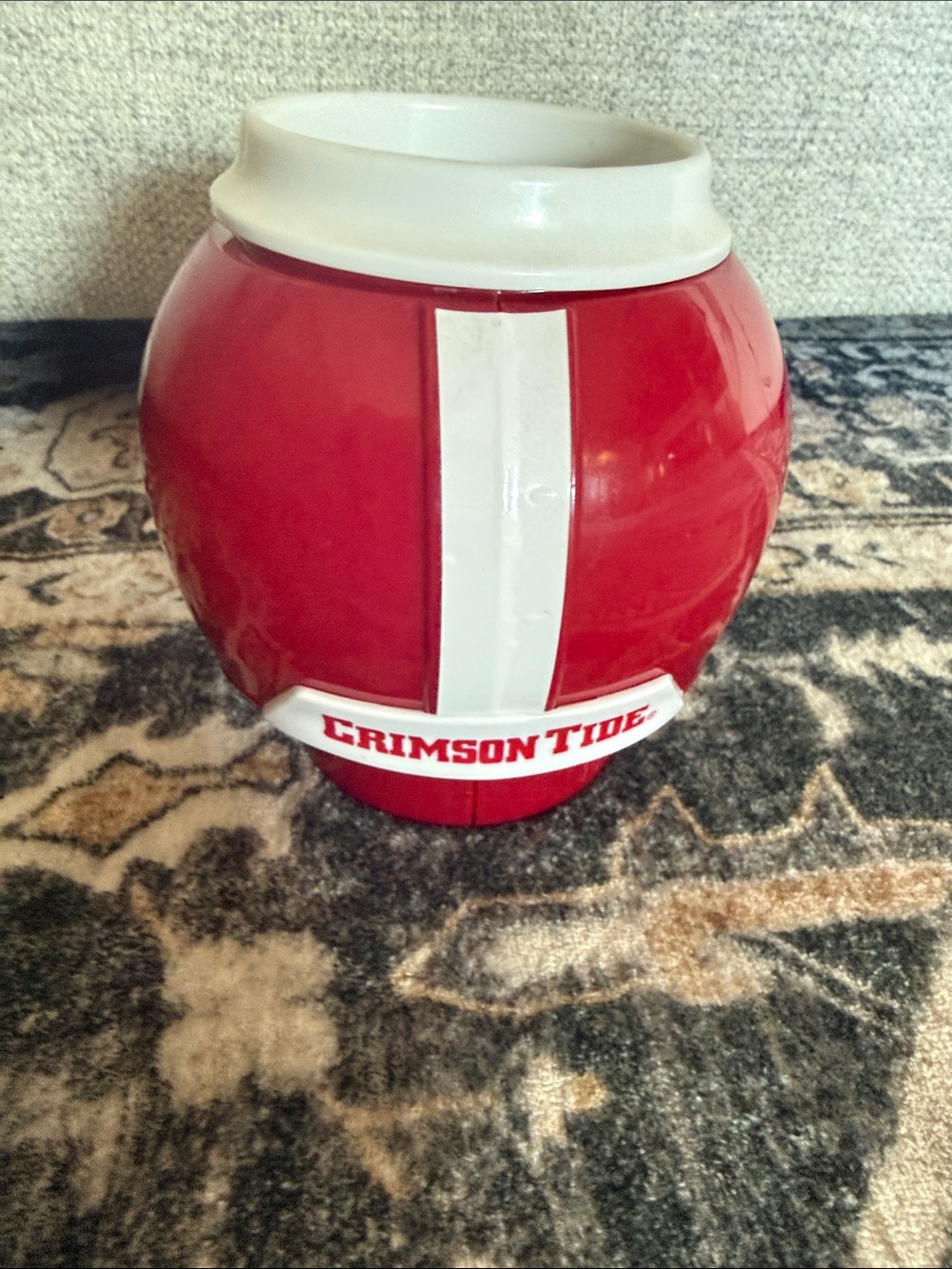 Crimson Tide Red Football Helmet Pencil Holder BAMA